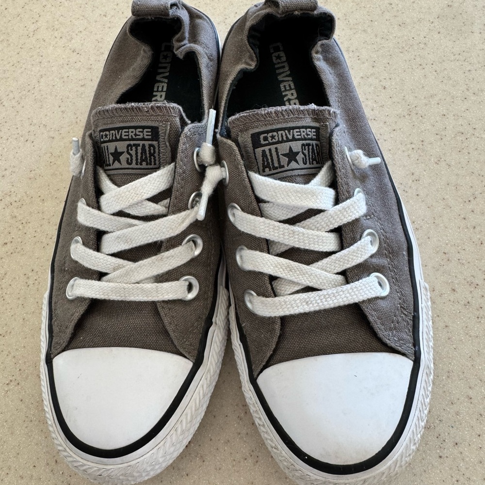 Converse All Star Low-Top Sneakers in Gray